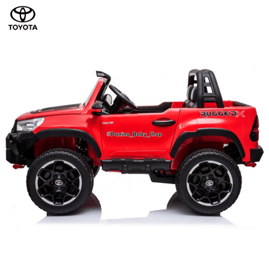 CARRO A BATERÍA TOYOTA HILUX PARA NIÑOS -RUGGED X- BLANCO - 8