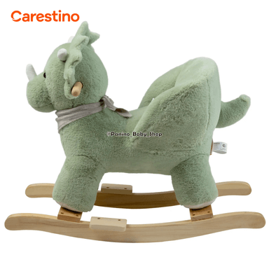 MECEDORA MUSICAL PARA BEBÉ CARESTINO -PELUCHE- DINO - 3