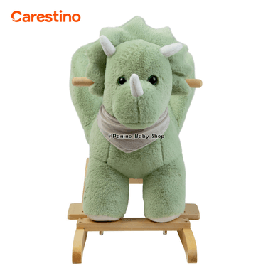 MECEDORA MUSICAL PARA BEBÉ CARESTINO -PELUCHE- DINO - 4