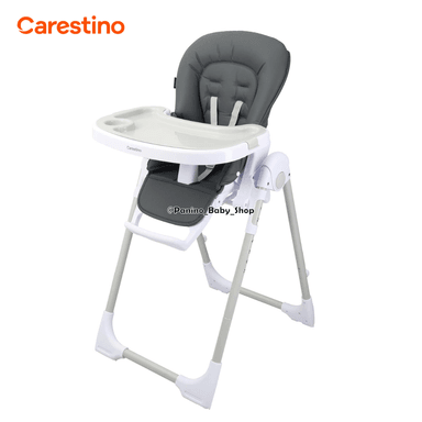 SILLA DE COMER PLEGABLE PARA BEBÉS -CARESTINO -MALMO- GRIS