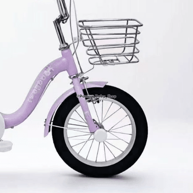 BICICLETA CAMPERA ARO 16 PARA NIÑAS -MARGARITA- LILA - 2