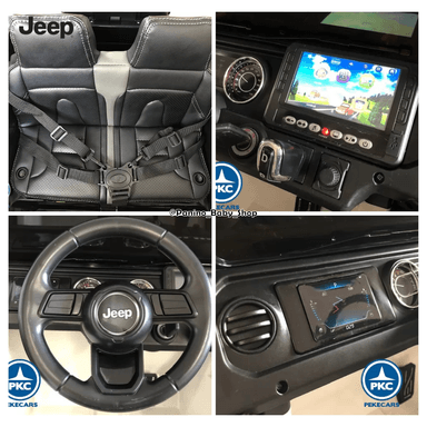 CARRO A BATERÍA JEEP LICENCIADO -RUBICON- CAMUFLADO - 6