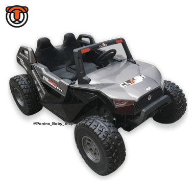 CARRO A BATERÍA TODO TERRENO 24V 4X4 -UTV CLASH- GRIS - 1