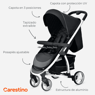 COCHE CUNA TRAVEL SYSTEM PREMIUM 3EN1 -LONDON- BEIGE - 6