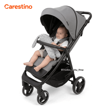 PELUCHE DE APEGO PARA BEBÉ CARESTINO -AMIGO- GRIS - 2
