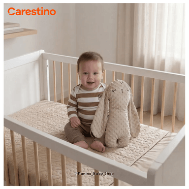PELUCHE DE APEGO PARA BEBÉ CARESTINO -AMIGO- GRIS - 2