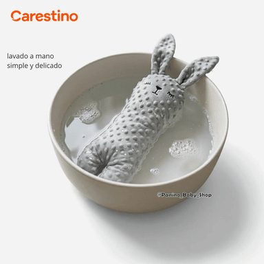 PELUCHE DE APEGO PARA BEBÉ CARESTINO -AMIGO- GRIS - 4