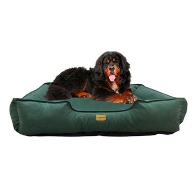 CAMA PARA MASCOTAS ANTIALÉRGICA T-3XL VERDE