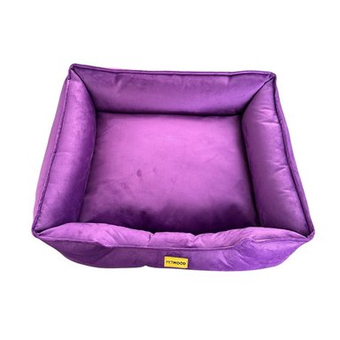 CAMA PARA MASCOTAS ANTIALÉRGICA T-L COLOR MORADO