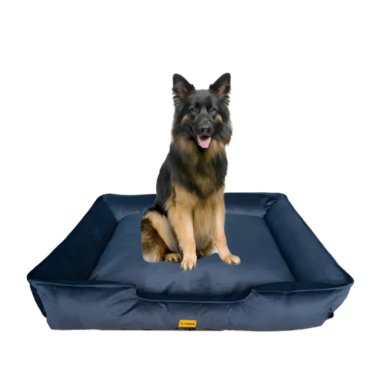 CAMA PARA MASCOTAS ANTIALÉRGICA T-3XL COLOR AZUL