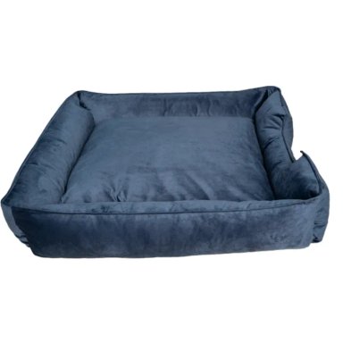 CAMA PARA MASCOTAS ANTIALÉRGICA T-3XL COLOR AZUL - 4