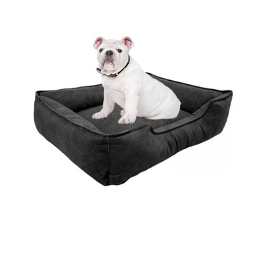 CAMA PARA MASCOTAS ANTIALÉRGICA T-XL COLOR GRIS