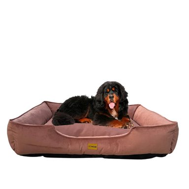 CAMA PARA MASCOTAS ANTIALÉRGICA T-3XL COLOR ROSADO