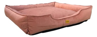 CAMA PARA MASCOTAS ANTIALÉRGICA T-3XL COLOR ROSADO - 3