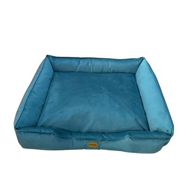 CAMA PARA MASCOTAS ANTIALÉRGICA T-3XL COLOR TURQUESA