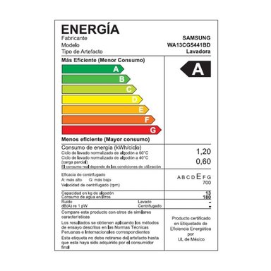 LAVADORA AUTOMÁTICA SAMSUNG 13 KG WA13CG5441BDPE - 4