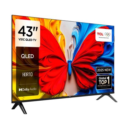 TELEVISOR TCL QLED 43' FHD GOOGLE TV 43V51C - 2