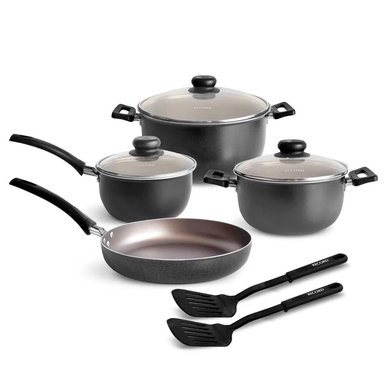 JUEGO RECORD ANTIADHERENTE NEGRO 9 PZAS - 9290093750