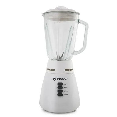 LICUADORA IMACO 1.25L VASO DE VIDRIO BL4125V – BLANCO