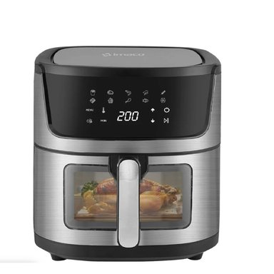 FREIDORA DE AIRE IMACO AF881540D 8L CON DOBLE RESISTENCIA Y VISOR