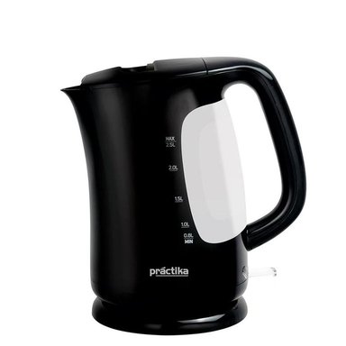 HERVIDOR PRACTIKA DE 2.5L NAPOLES BLACK