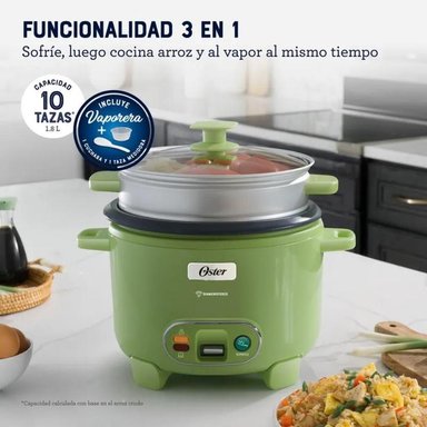 ARROCERA OSTER DIAMONDFORCE 10 TAZAS CKSTRC10DFGRN - 3