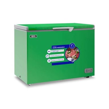 CONGELADOR HORIZONTAL ILUMI TFI-3400GR 340 LITROS VERDE