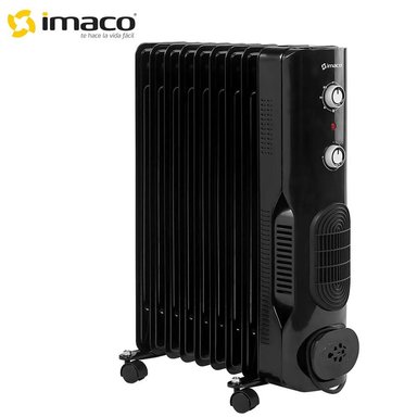 TERMORADIADOR 7 CELDAS IMACO OFR7NK NEGRO - 2