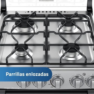 COCINA INDURAMA 4 HORNILLAS FONTANA - 5