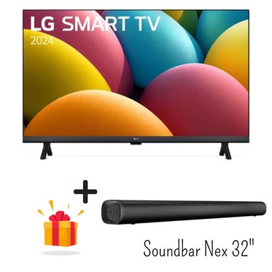 TELEVISOR LG SMART TV 32' LED HD 32LR600 + BARRA DE SONIDO NEX 32' - 1
