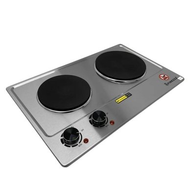 COCINA ELÉCTRICA FINEZZA FZ-320H2CE 2 HORNILLAS DE MESA - 2
