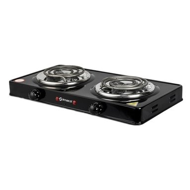 COCINA ELÉCTRICA 2 HORNILLAS IMACO HP-1400 NEGRO - 2