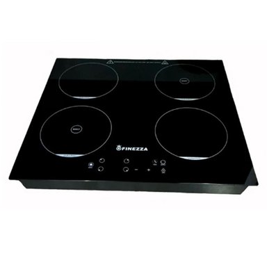 COCINA DE INDUCCIÓN FINEZZA DE 4 HORNILLAS - NEGRO - FZ-318IN4 - 1