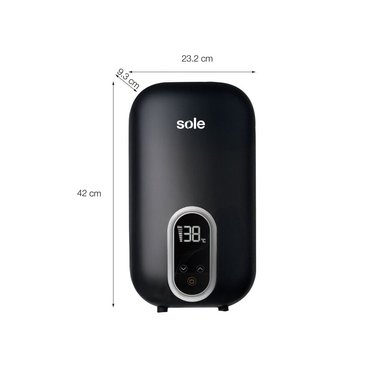 RAPIDUCHA SOLE INFINITE PRO 6500W NEGRO SOLRD6500IPC – MÁXIMA POTENCIA - 3