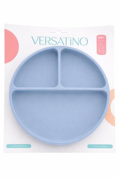 PLATO DE SILICONA CON VENTOSA VERSATINO