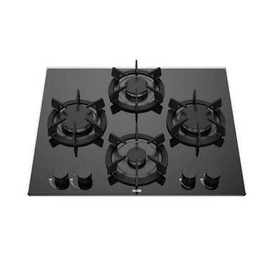 ENCIMERA RUBÍ VIDRIO TEMPLADO GLP/GN SOLE 4 HORNILLAS 60CM - 2