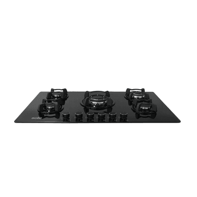ENCIMERA VIDRIO TEMPLADO GLP/GN SOLE 5 HORNILLAS 86CM CTIMER - 2