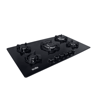 ENCIMERA VIDRIO TEMPLADO GLP/GN SOLE 5 HORNILLAS 86CM CTIMER - 3