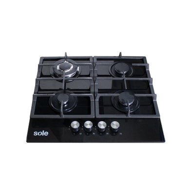 ENCIMERA VIDRIO TEMPLADO GLP/GN SOLE 4 HORNILLAS 60CM - 2
