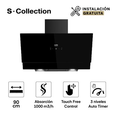 CAMPANA EXTRACTORA S-COLLECTION 90 CM SIGNATURE