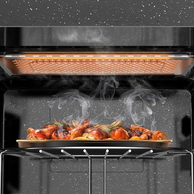 HORNO MICROONDAS SOLE EMPOTRABLE 21 L MULTIFUNCIONES 3 EN 1 - 6