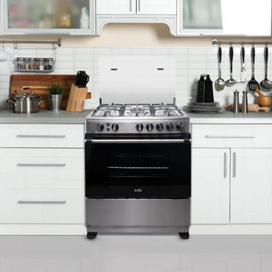 COCINA DE PIE GLP/GN SOLE 5 QUEMADORES 76 CM DUBAI - 4