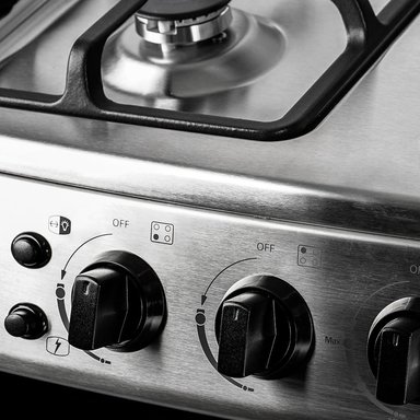 COCINA DE PIE GLP/GN SOLE 4 QUEMADORES 60 CM VARADERO - 6