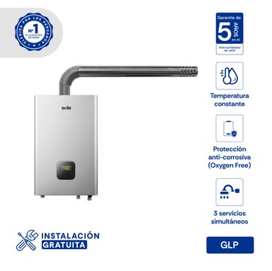 CALENTADOR INSTANTÁNEO GLP 14 L SOLE