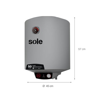 TERMA ELÉCTRICA 50 L SOLE ELITE - 5