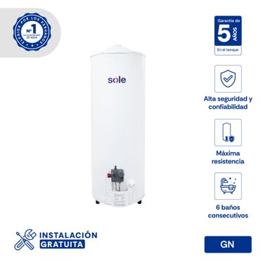 TERMOTANQUE 110 L GN TIPO A C.ACC SOLE