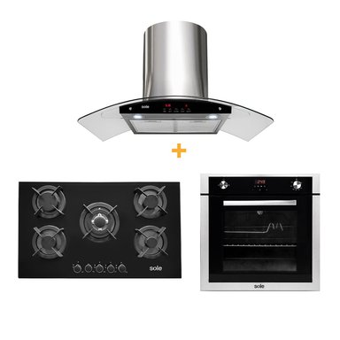 COMBO0964 SOLE ENCIMERA + CAMP EXTRACTORA + HORNO - 1