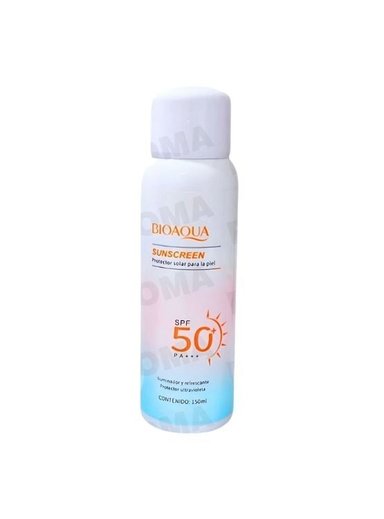 BLOQUEADOR SOLAR ACLARANTE SPRAY 150ML BIOAQUA - 1