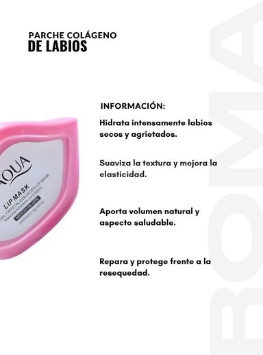 PACK 2 PARCHE PARA LABIOS COLÁGENO BIOAQUA - 2