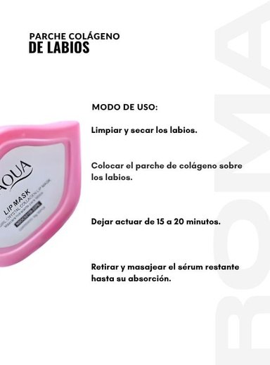 PACK 2 PARCHE PARA LABIOS COLÁGENO BIOAQUA - 3